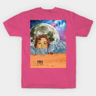 Moon Safari - Surreal/Collage Art T-Shirt